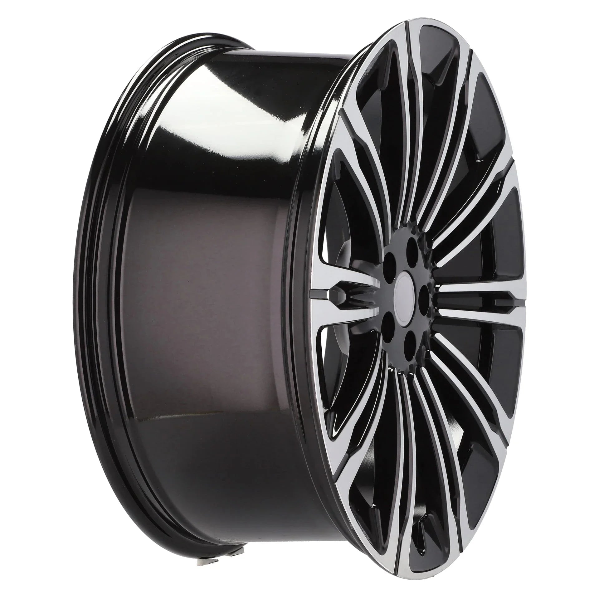 Alu kola pro Land Rover B1808 9.5x22 5x108 ET45 63.4 Black Polished | Wheelsup.cz