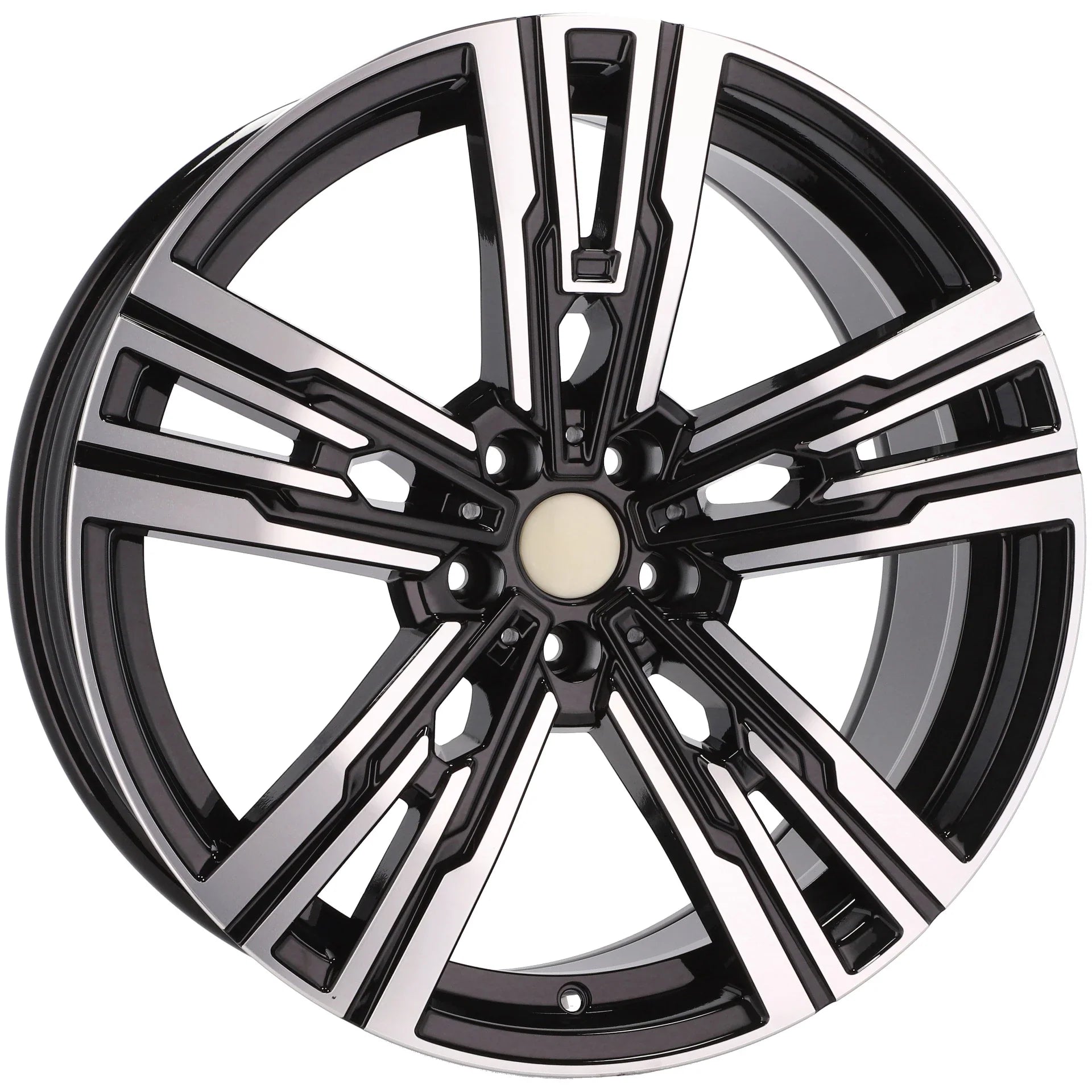 Alu kola pro BMW B1831 8.5x19 5x112 ET25 66.6 Black Polished