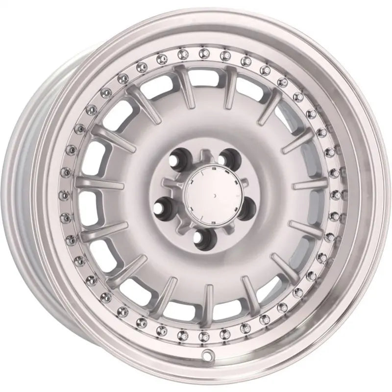 Alu kola pro Mercedes B1855 8x17 5x112 ET30 66.6 Silver & Polished Lip | Wheelsup.cz