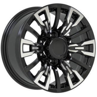 Alu kola Racing Line B1865 8x17 6x139.7 ET10 černá, Offroad WheelsUp
