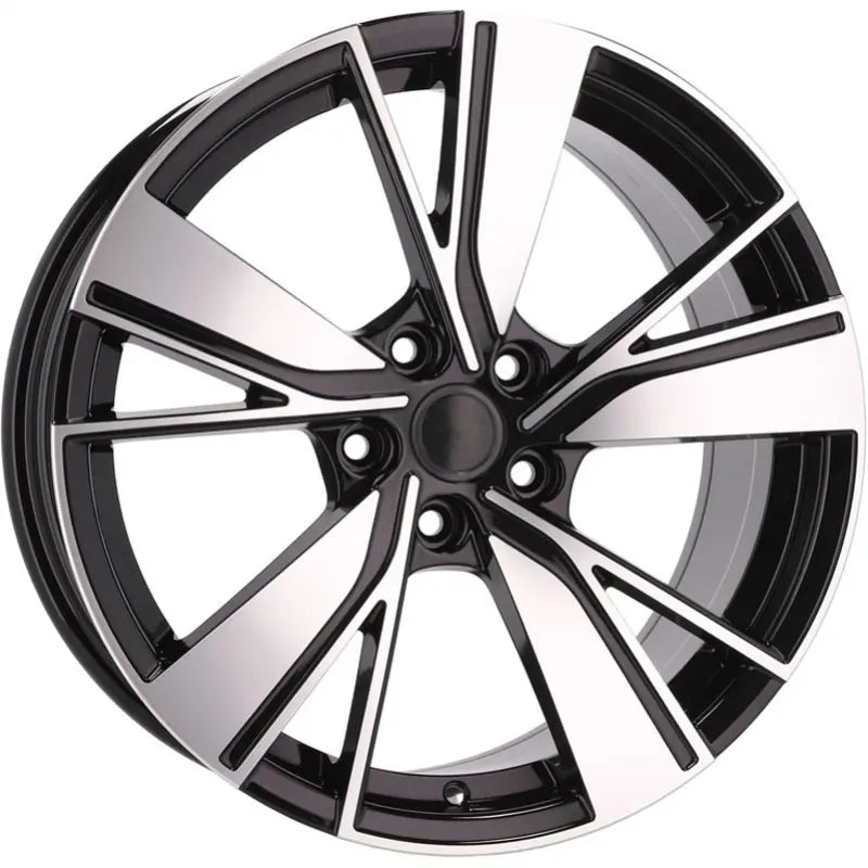 Alu kola pro Volkswagen B1988 8x18 5x112 ET45 57.1 Black Polished | Wheelsup.cz
