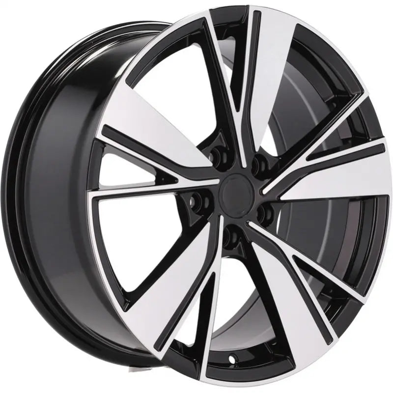 Alu kola pro Volkswagen B1988 8x18 5x112 ET45 57.1 Black Polished | Wheelsup.cz