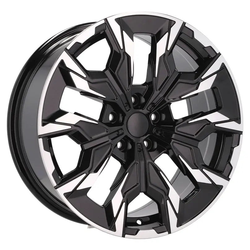 Alu kola pro BMW B1992 8x18 5x112 ET27 66.6 Black Polished | Wheelsup.cz
