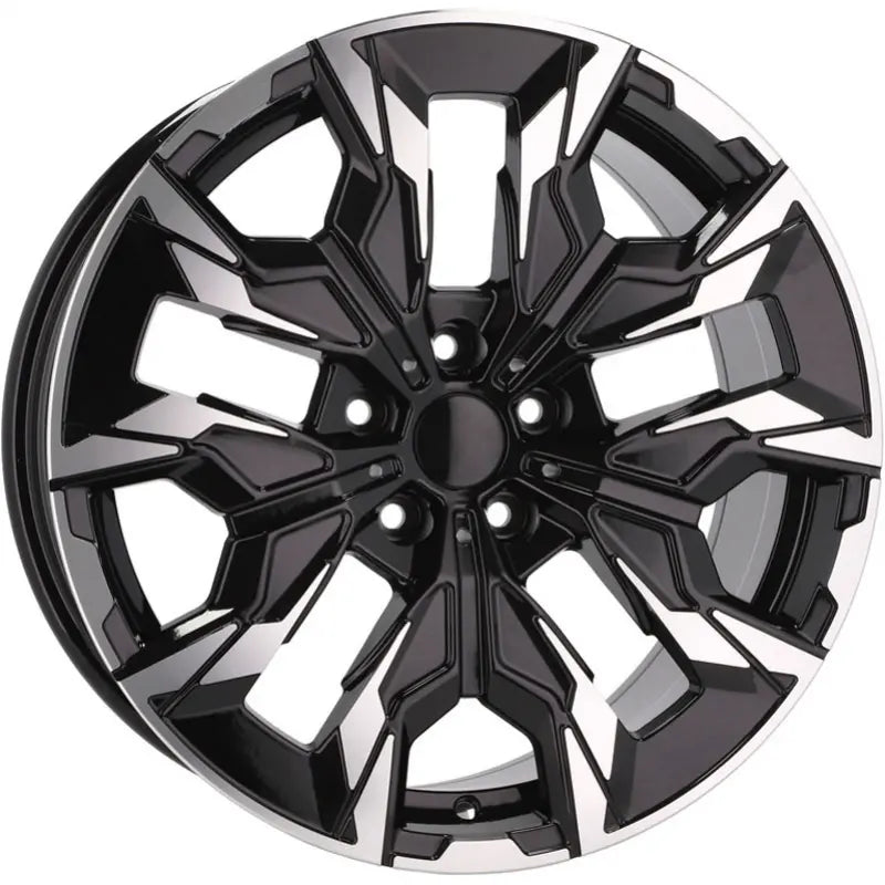 Alu kola pro BMW B1992 8x18 5x112 ET27 66.6 Black Polished | Wheelsup.cz