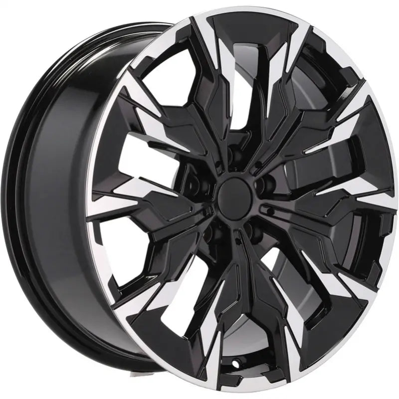 Alu kola pro BMW B1992 8x18 5x112 ET27 66.6 Black Polished | Wheelsup.cz