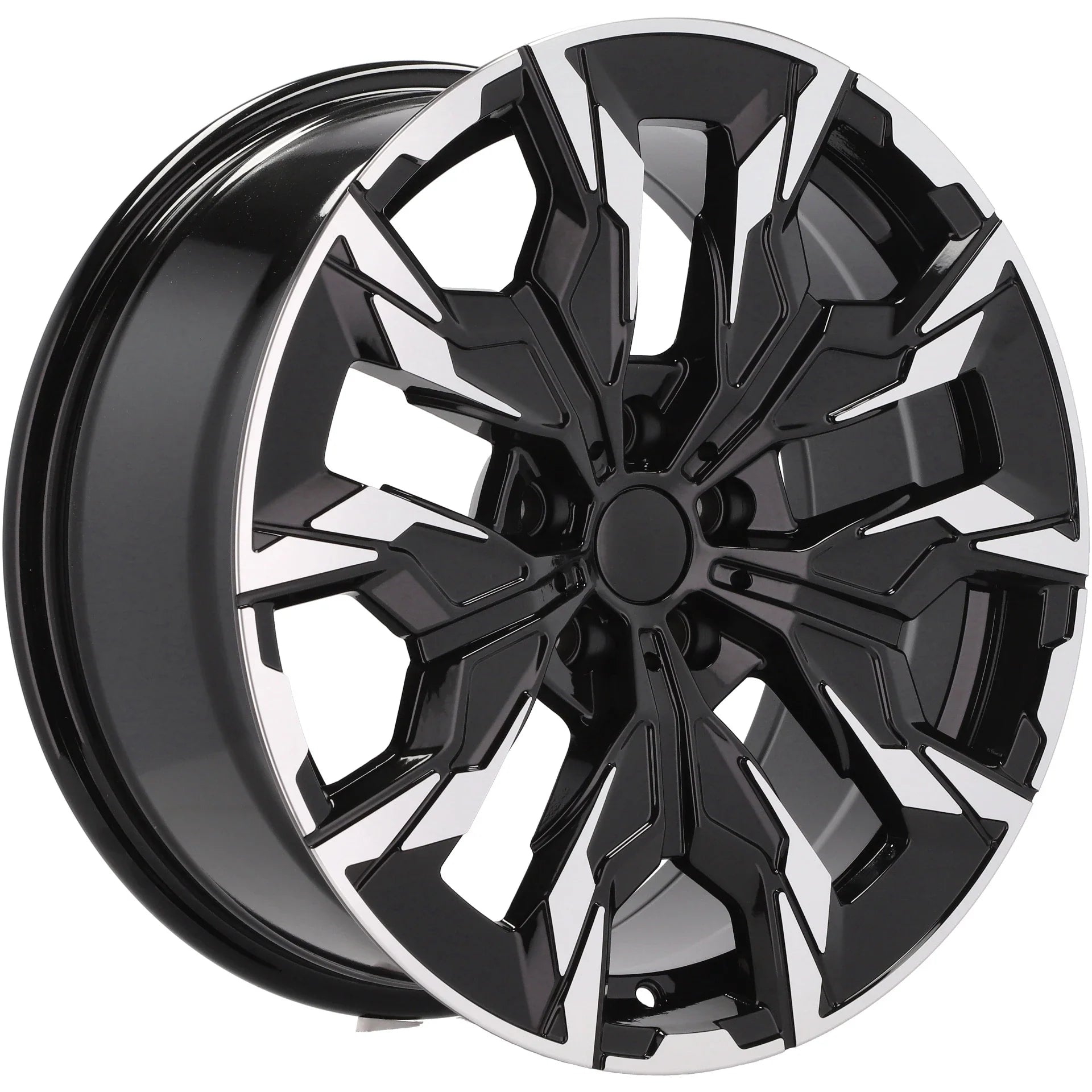 Alu kola pro BMW B1992 8x18 5x112 ET30 66.6 Black Polished | Wheelsup.cz