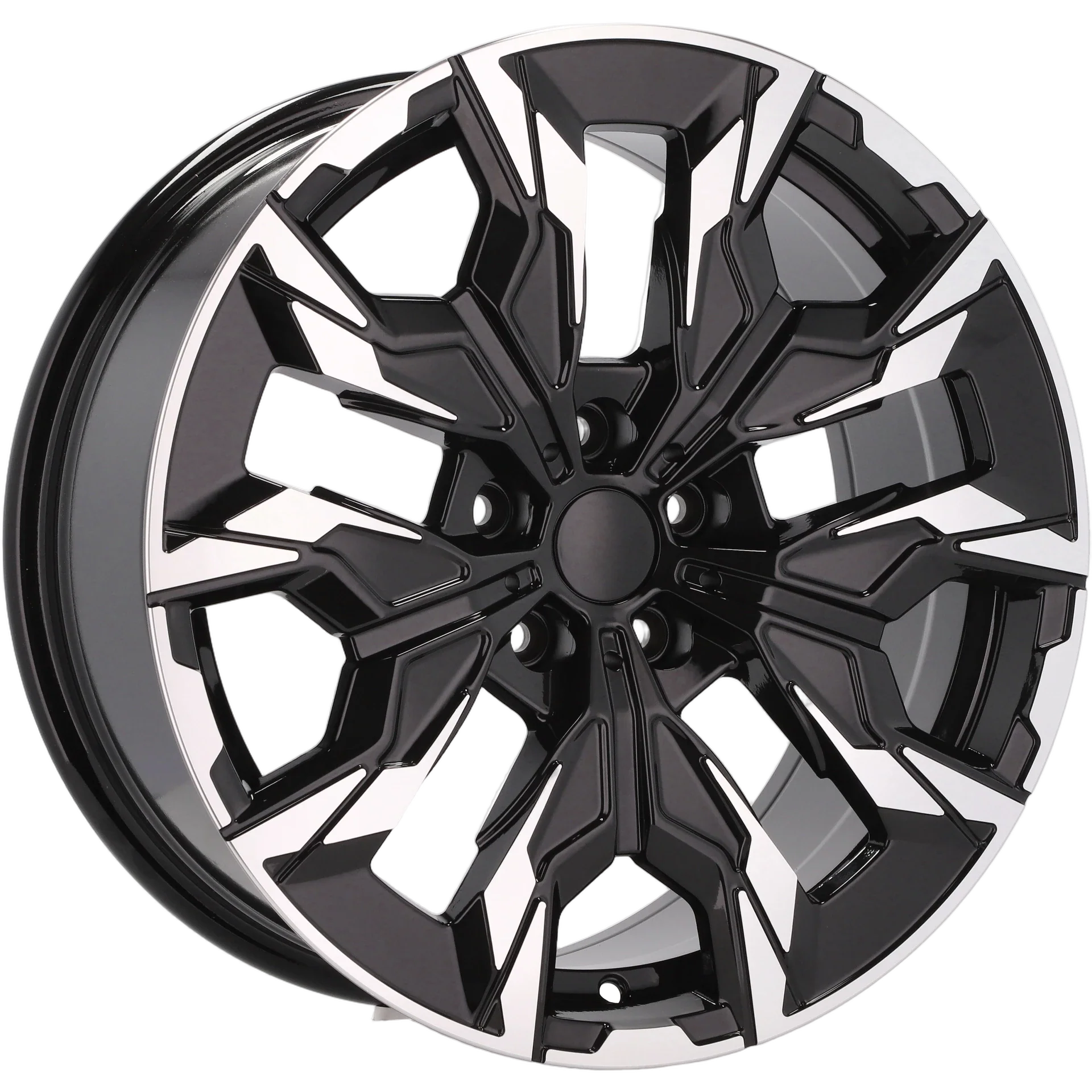 Alu kola pro BMW B1992 8x18 5x112 ET27 66.6 Black Polished | Wheelsup.cz