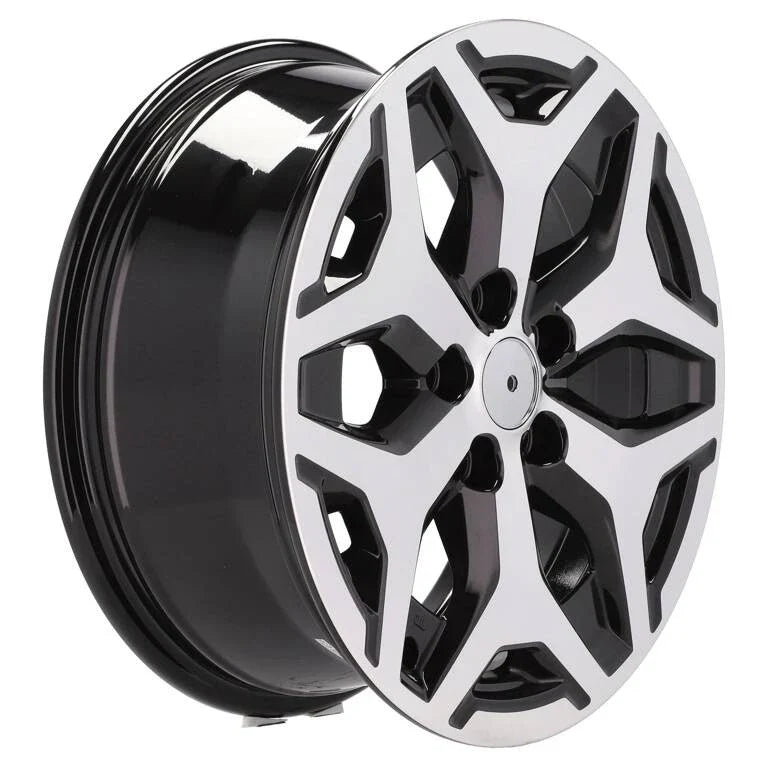 Alu kola pro Subaru B2042 7x17 5x114.3 ET48 56.1 Black Polished | Wheelsup.cz