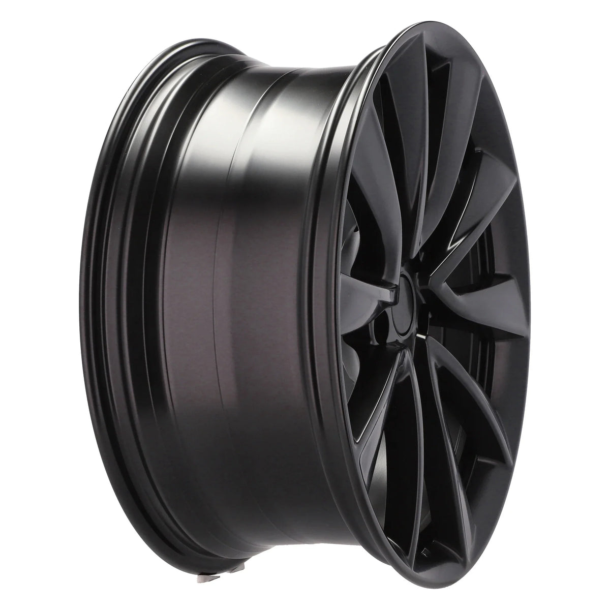 Alu kola pro Tesla B2046 8.5x18 5x114.3 ET35 64.1 Black Half Matt | Wheelsup.cz