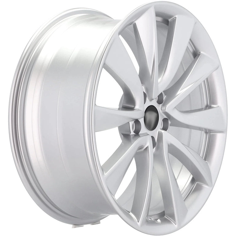 Alu kola pro Tesla B2046 8.5x19 5x114.3 ET40 64.1 Silver Shining | Wheelsup.cz