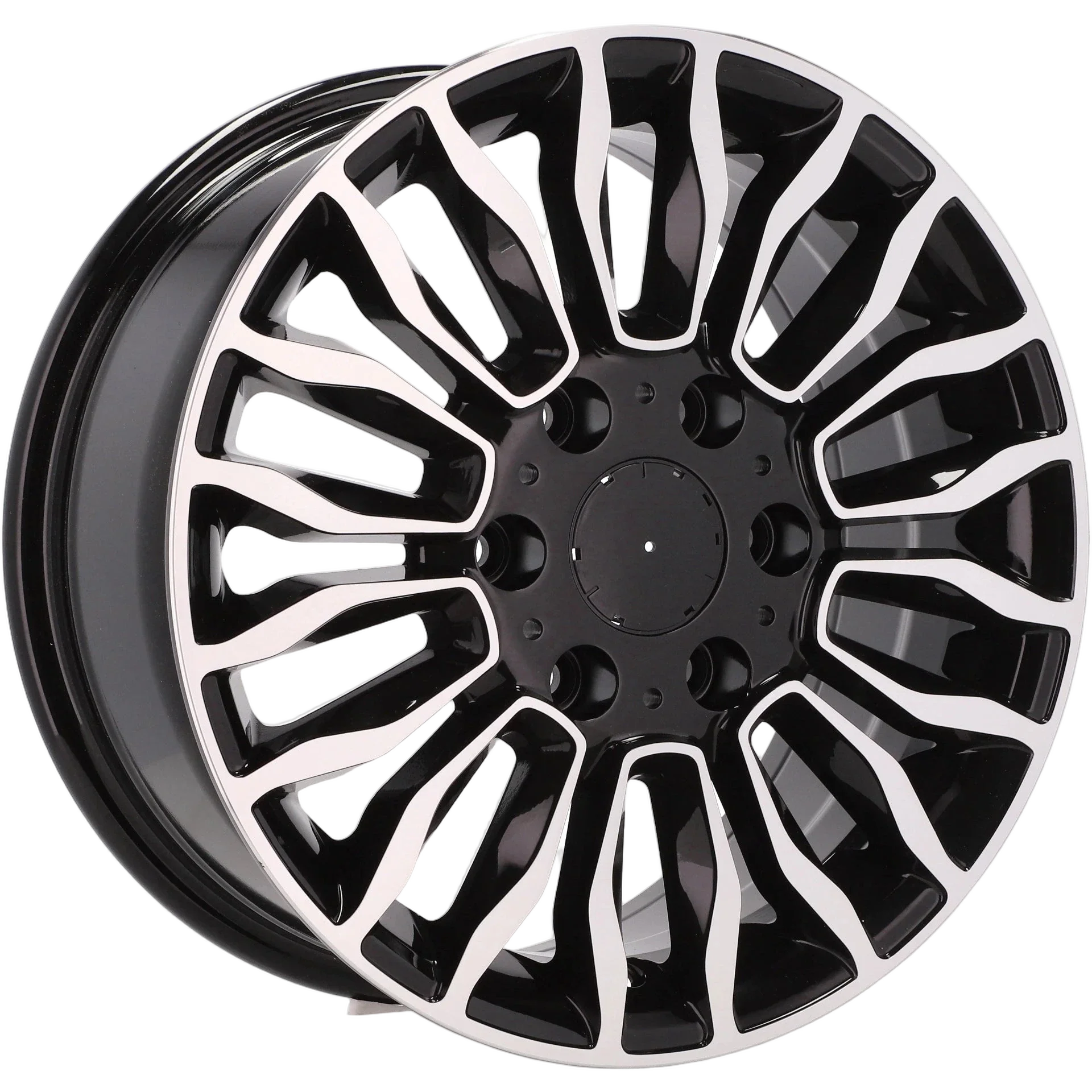 Alu kola pro Mercedes B2419 7x16 6x130 ET50 84.1 Black Polished | Wheelsup.cz