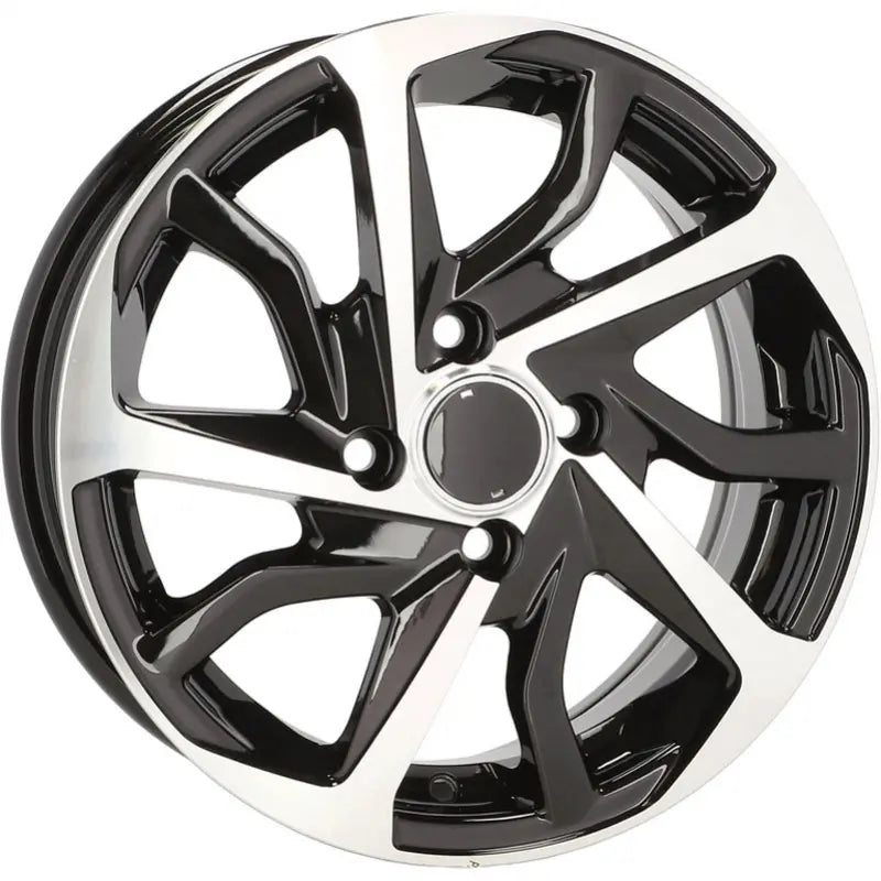 Alu kola pro Toyota B2477 5.5x14 4x100 ET43 54.1 Black Polished | Wheelsup.cz