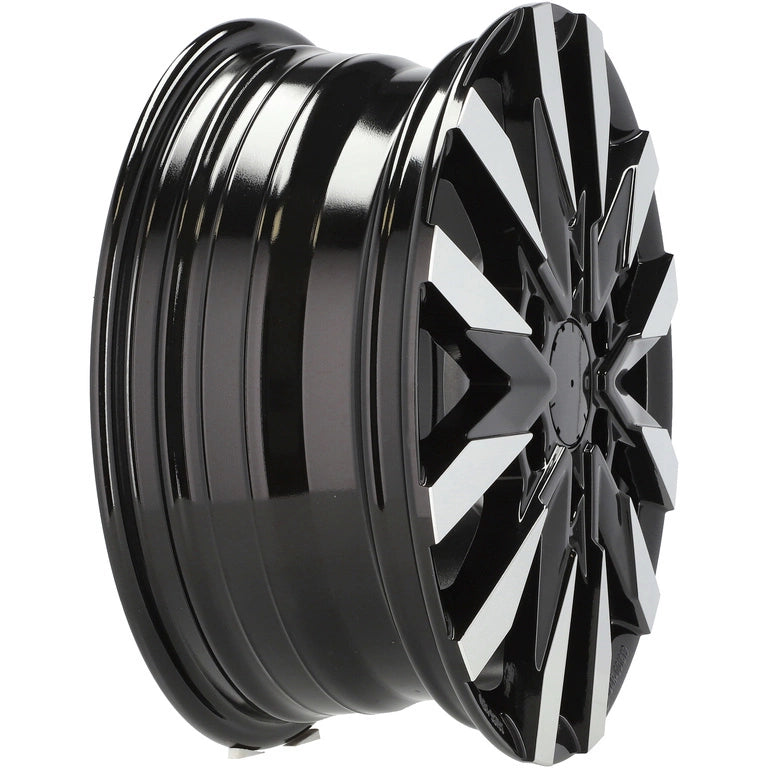Alu kola pro Mercedes B3023 6.5x16 6x130 ET54 84.1 Black Polished | Wheelsup.cz