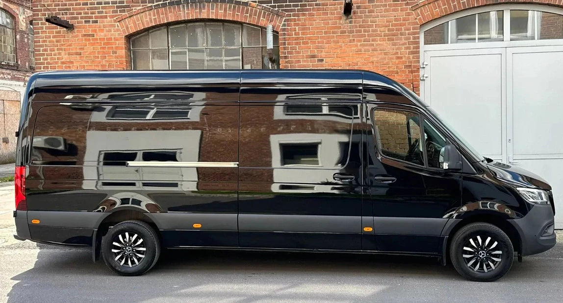 Alu kola pro Mercedes B3023 6.5x16 6x130 ET54 84.1 Black Polished | Wheelsup.cz