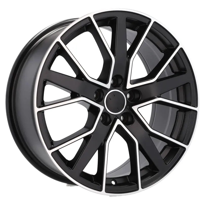 Alu kola pro Audi B5131 9.5x21 5x112 ET31 66.6 Black Polished