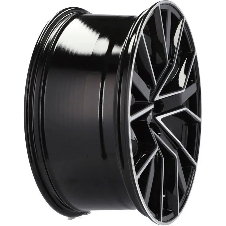 Alu kola pro Audi B5131 9.5x21 5x112 ET31 66.6 Black Polished | Wheelsup.cz