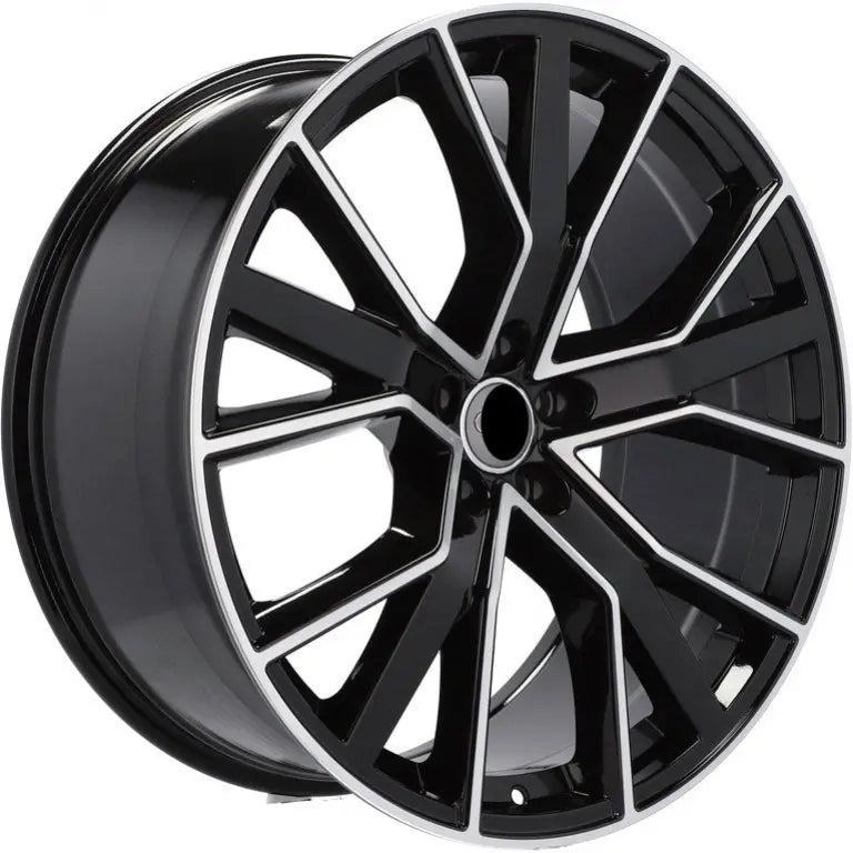 Alu kola pro Audi B5131 9.5x21 5x112 ET31 66.6 Black Polished | Wheelsup.cz