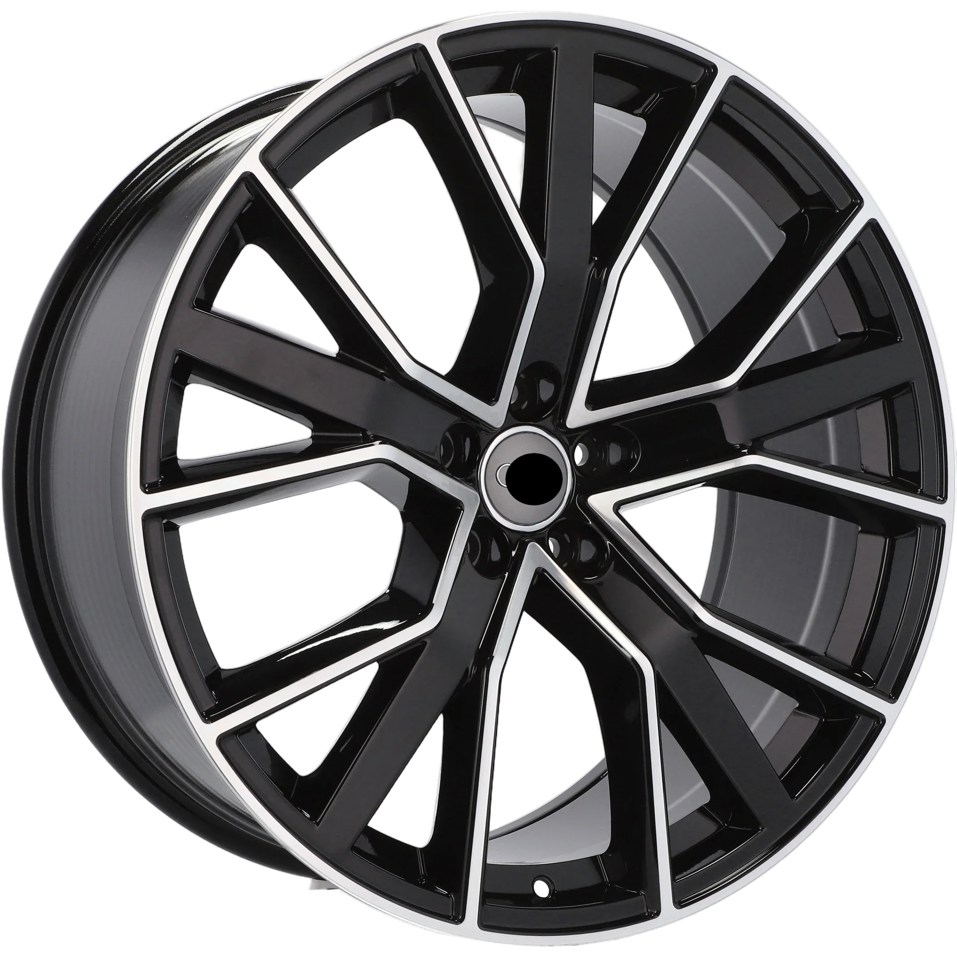 Alu kola pro Audi B5131 9x20 5x112 ET35 66.6 Black Polished | Wheelsup.cz