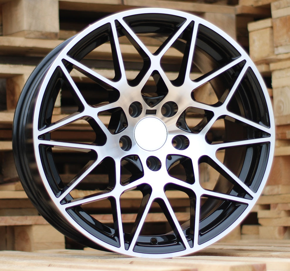 Alu kola Racing Line B5167 9.5x18 5x120 ET40 Black Polished BMW WheelsUp