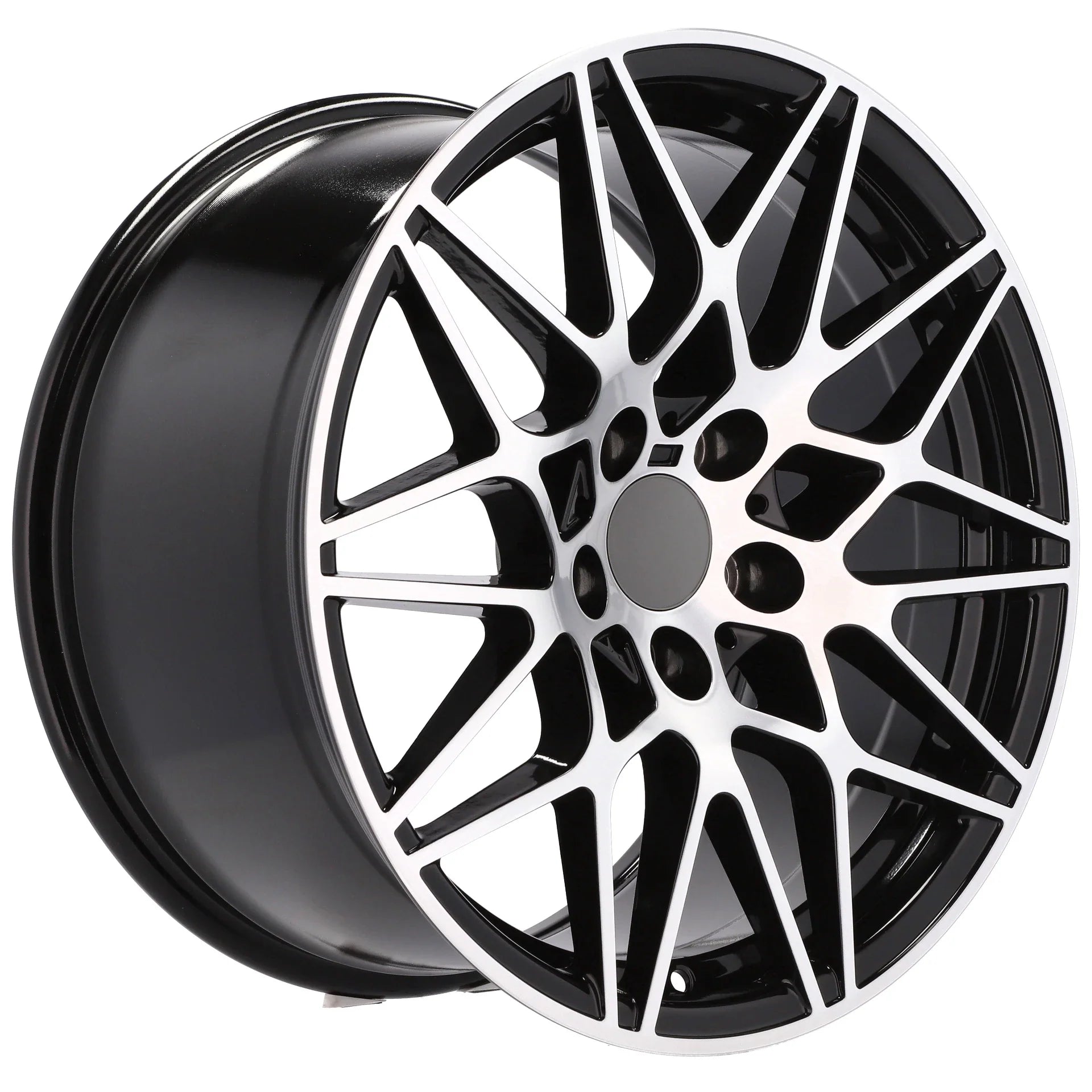 Alu kola pro BMW B5167 9.5x18 5x120 ET40 72.6 Black Polished | Wheelsup.cz