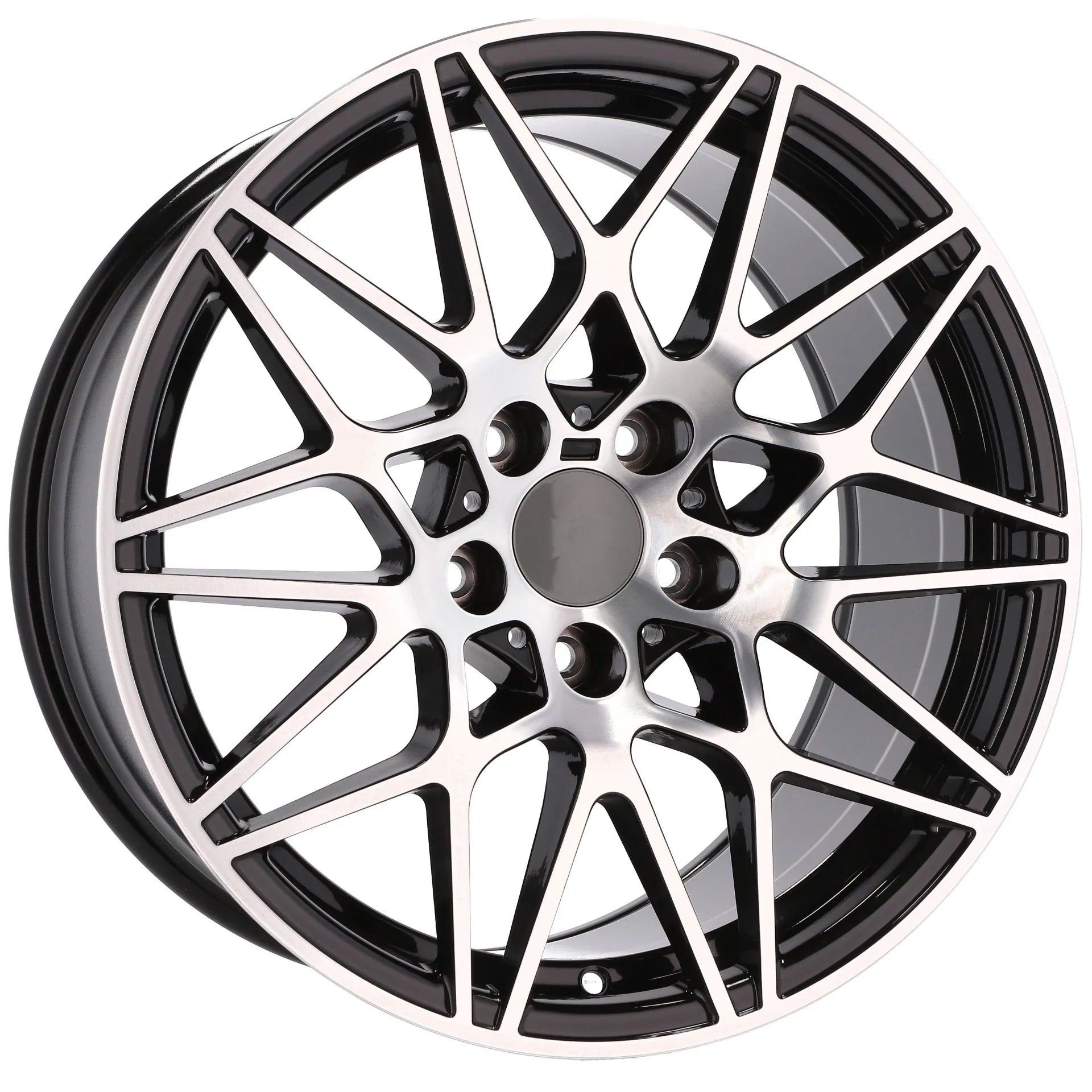 Alu kola pro BMW B5167 9.5x18 5x120 ET40 72.6 Black Polished | Wheelsup.cz