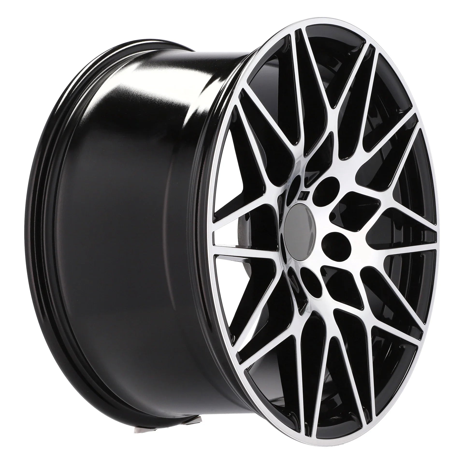 Alu kola pro BMW B5167 9.5x18 5x120 ET40 72.6 Black Polished | Wheelsup.cz