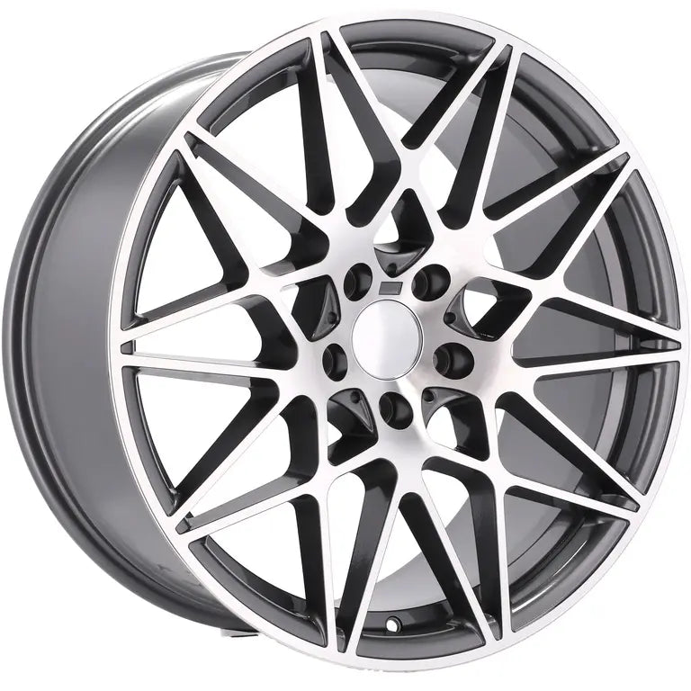 Alu kola pro BMW B5167 9.5x19 5x120 ET40 72.6 Grey Polished | Wheelsup.cz