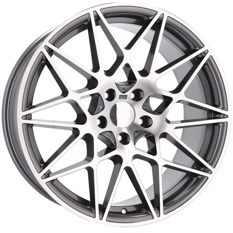 Alu kola pro BMW B5167 8.5x18 5x120 ET35 72.6 Grey Polished
