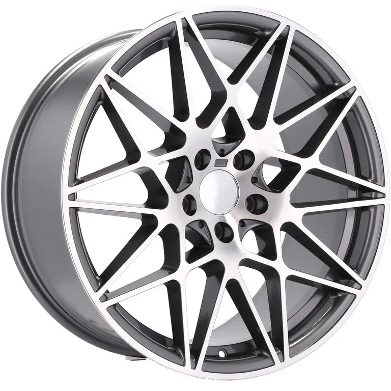 Alu kola pro BMW B5167 9.5x18 5x120 ET40 72.6 Grey Polished | Wheelsup.cz