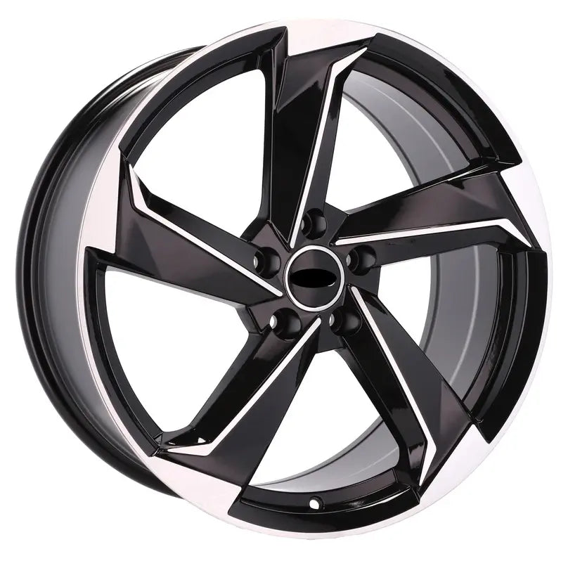 Alu kola pro Audi B5185 8.5x19 5x112 ET40 66.6 Black Polished