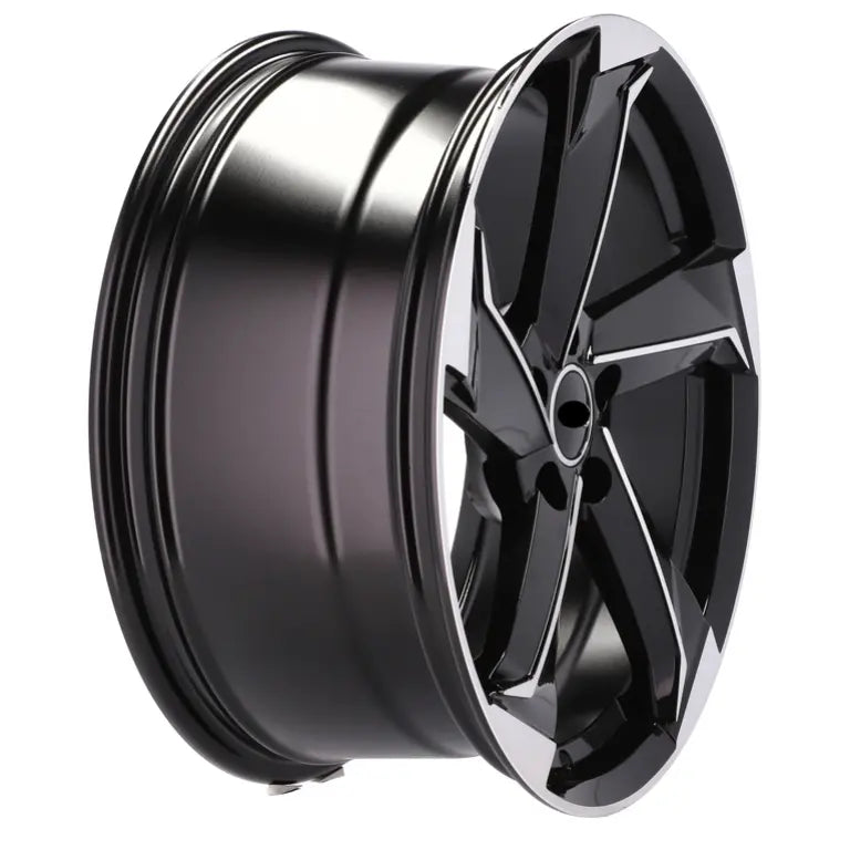Alu kola pro Audi B5185 8.5x19 5x112 ET40 66.6 Black Polished | Wheelsup.cz