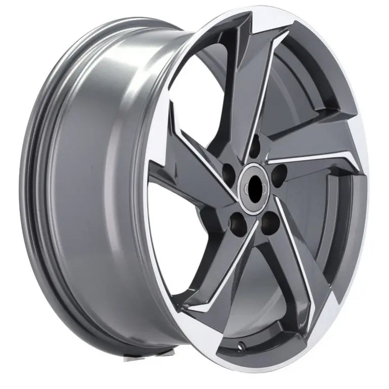 Alu kola pro Audi B5185 7.5x17 5x112 ET40 66.6 Grey Polished | Wheelsup.cz