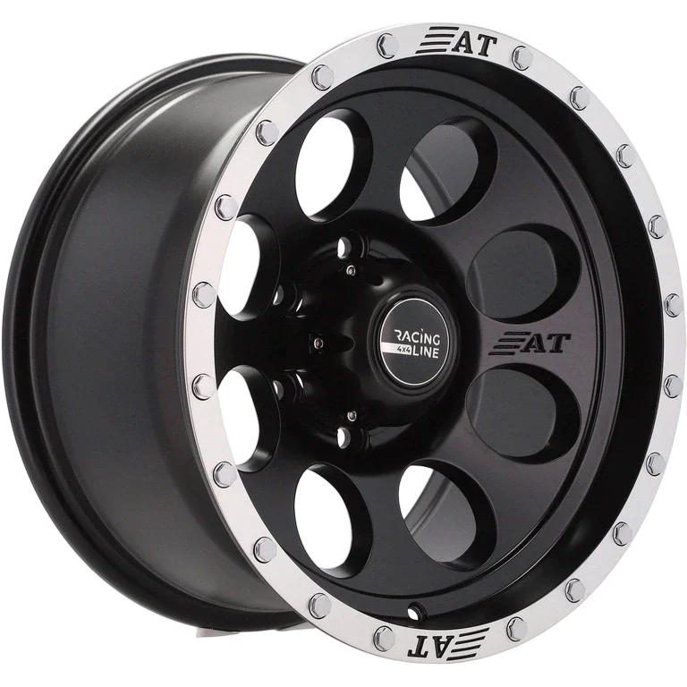 Alu kola pro Offroad B5187 8.5x16 6x139.7 ET-15 110.1 Black Half Matt & Polished Lip | Wheelsup.cz