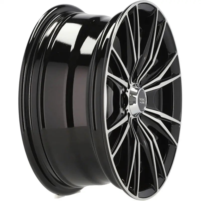 Alu kola Racing Line B5199 6x14 4x100 ET38 60.1 Black Polished | Wheelsup.cz