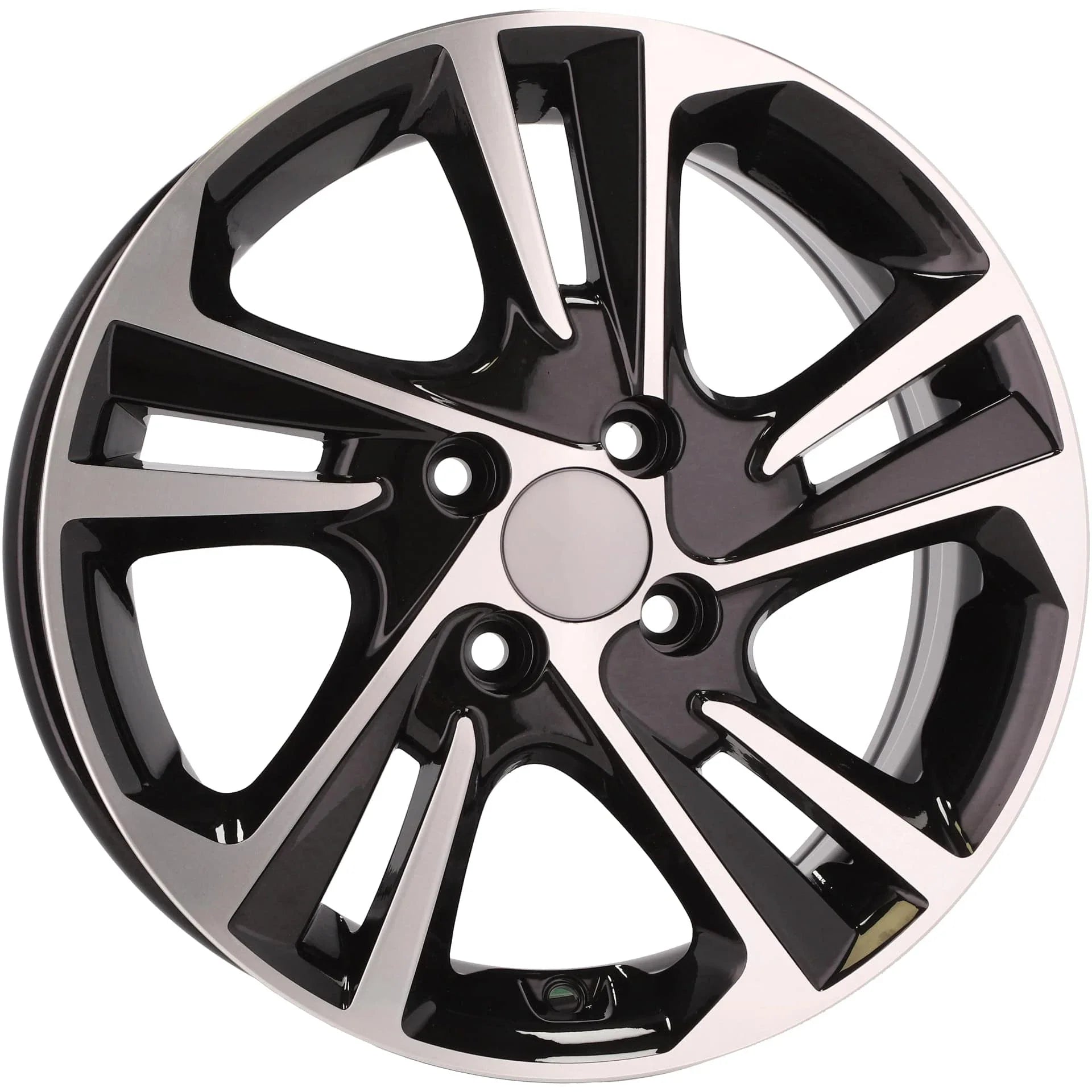 Alu kola pro Hyundai B5210 7x17 5x114.3 ET45 67.1 Black Polished | Wheelsup.cz