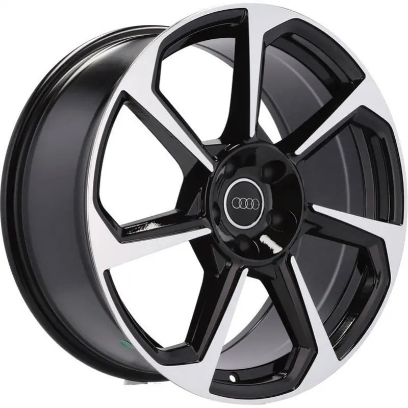 Alu kola pro Audi B5213 8.5x19 5x112 ET38 66.6 Black Polished | Wheelsup.cz