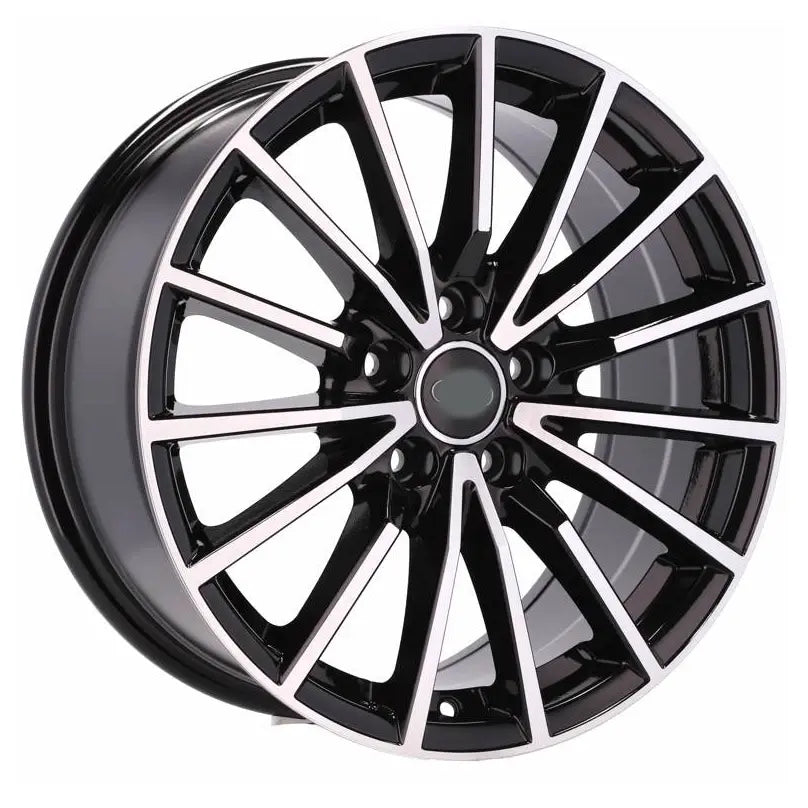 Alu kola pro Audi B5246 8x18 5x112 ET31 66.6 Black Polished | Wheelsup.cz
