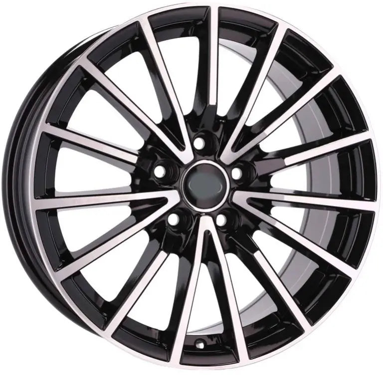 Alu kola pro Audi B5246 8x18 5x112 ET31 66.6 Black Polished | Wheelsup.cz