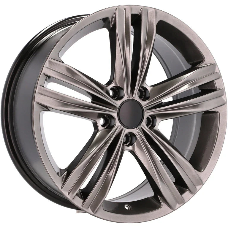 Alu kola pro Volkswagen B5293 7x16 5x112 ET43 57.1 Hyper Black | Wheelsup.cz