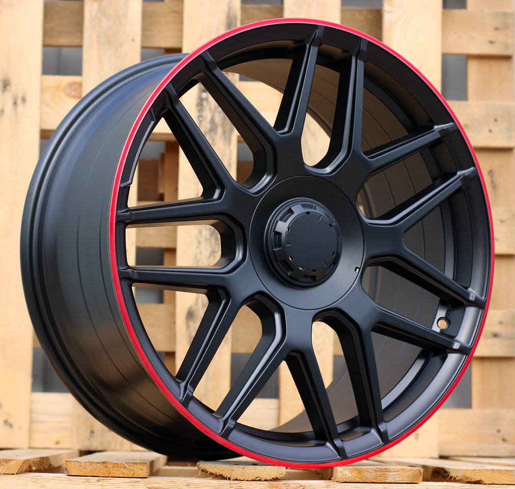 Alu kola Racing Line B5318 9.5x20 5x112 ET42 černá, Mercedes WheelsUp