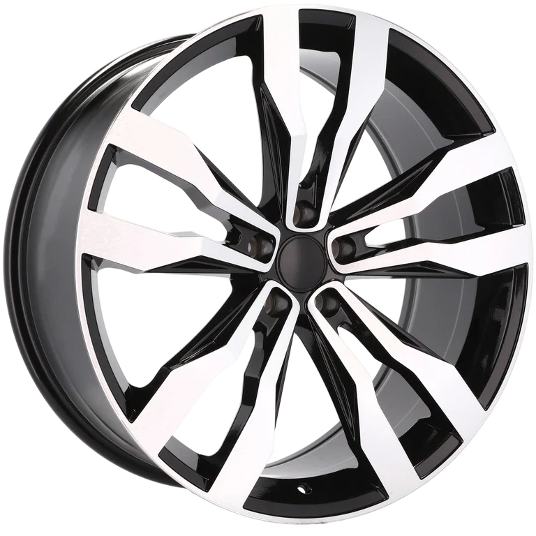 Alu kola pro Volkswagen B5333 8.5x20 5x112 ET38 57.1 Black Polished | Wheelsup.cz