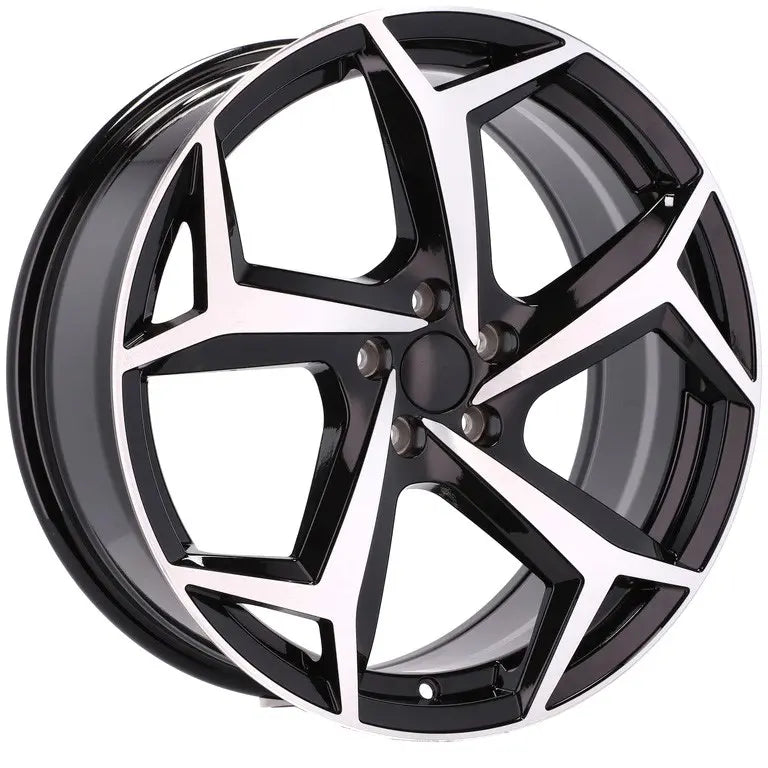 Alu kola pro Volkswagen B5340 7x17 5x112 ET40 57.1 Black Polished | Wheelsup.cz