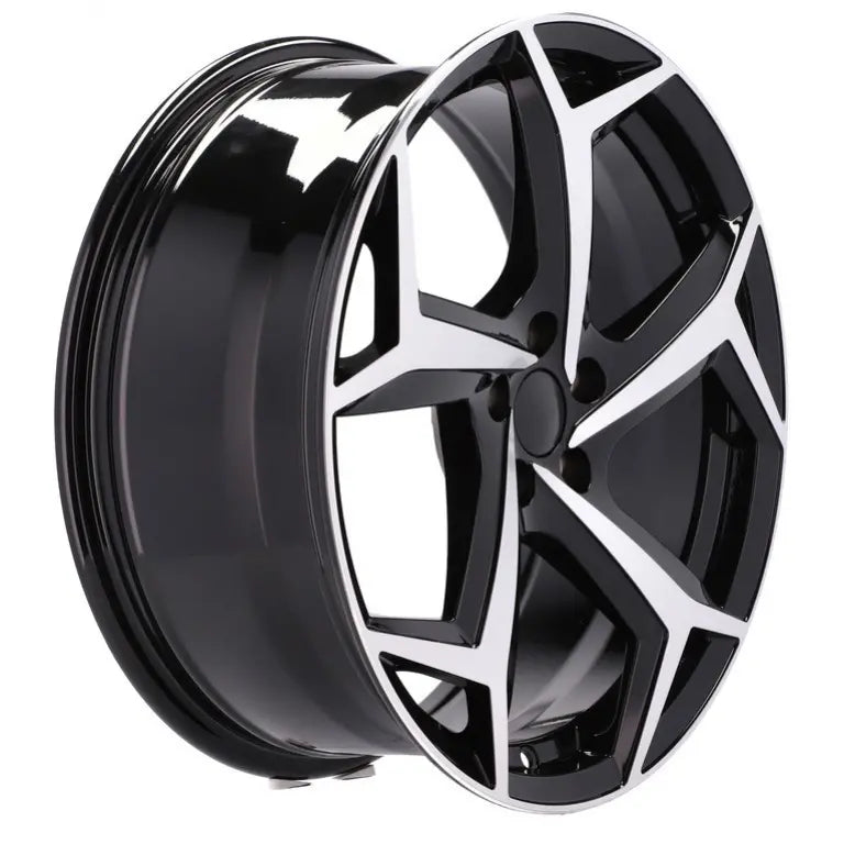 Alu kola pro Volkswagen B5340 7x17 5x112 ET40 57.1 Black Polished | Wheelsup.cz