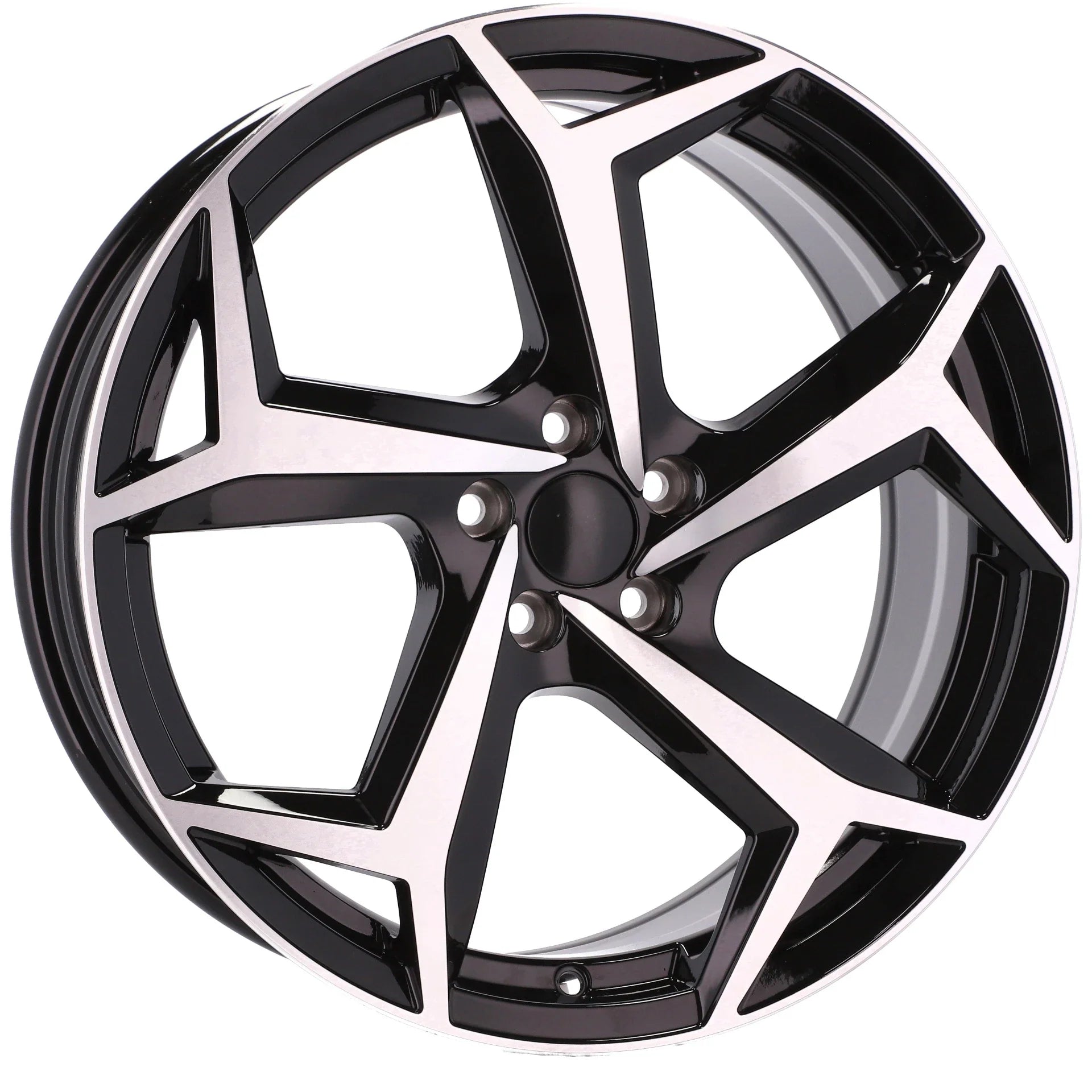 Alu kola pro Volkswagen B5340 6.5x16 5x112 ET40 57.1 Black Polished | Wheelsup.cz