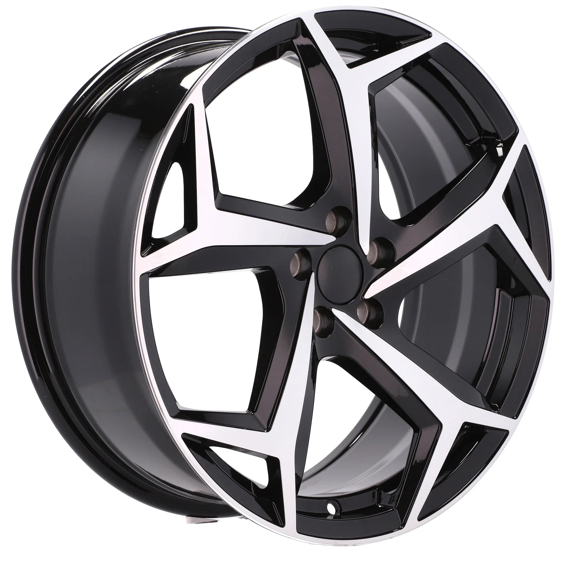 Alu kola pro Volkswagen B5340 6.5x16 5x112 ET40 57.1 Black Polished | Wheelsup.cz