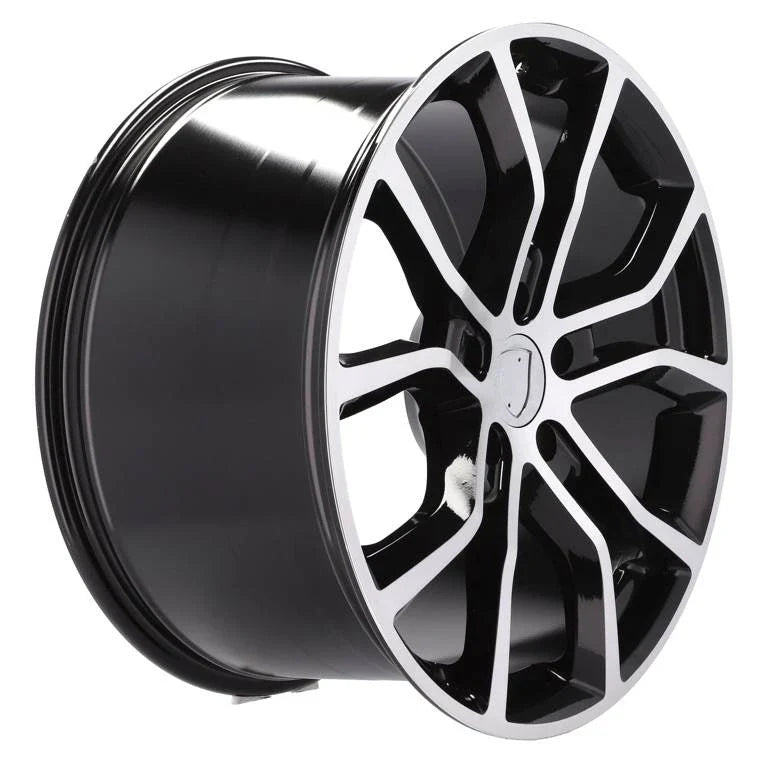 Alu kola pro Porsche B5362 11x21 5x130 ET58 71.6 Black Polished