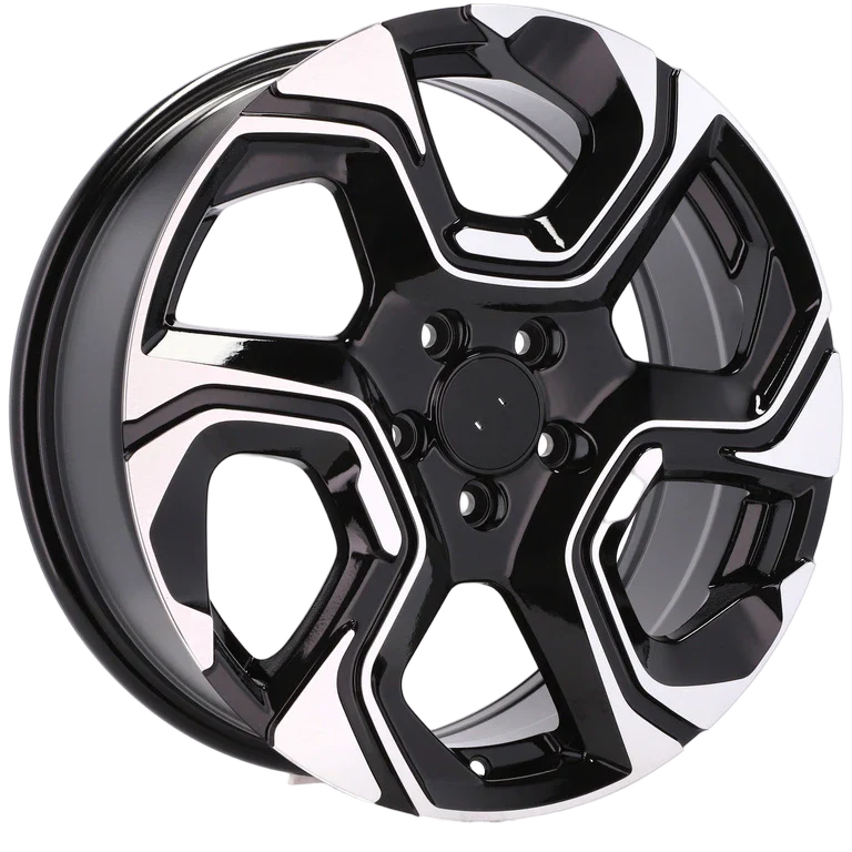 Alu kola pro Honda B5389 7x18 5x114.3 ET45 64.1 Black Polished | Wheelsup.cz