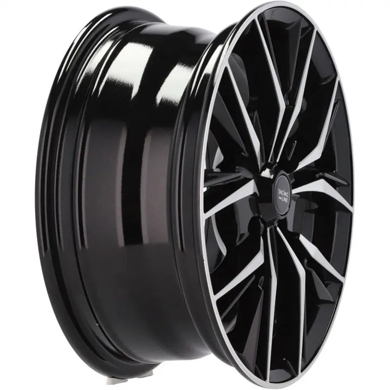 Alu kola Racing Line B5400 6x14 4x100 ET40 60.1 Black Polished | Wheelsup.cz