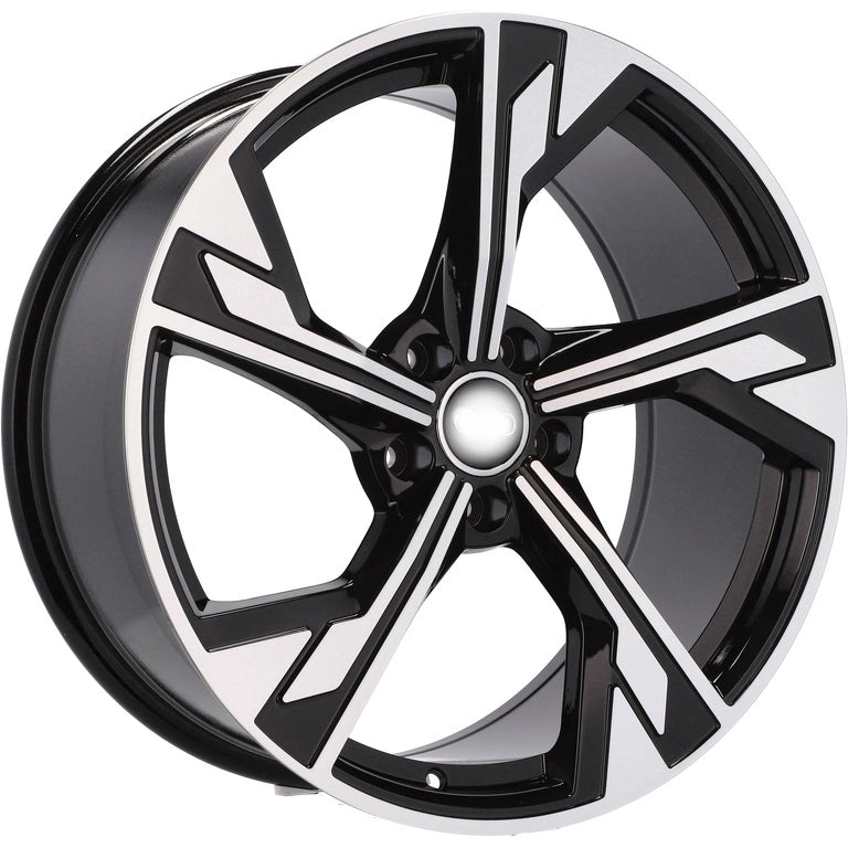Alu kola pro Audi B5419 8x18 5x112 ET40 66.6 Black Polished | Wheelsup.cz