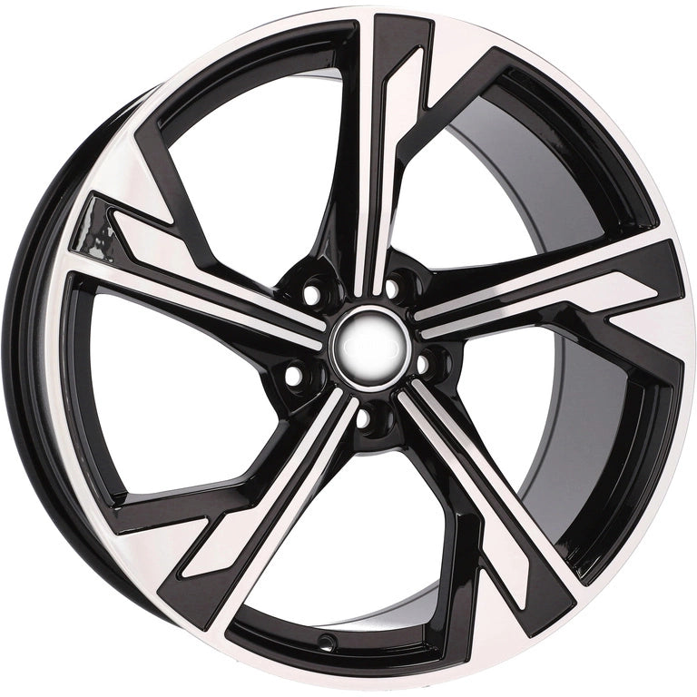 Alu kola pro Audi B5419 7.5x17 5x112 ET40 66.6 Black Polished | Wheelsup.cz